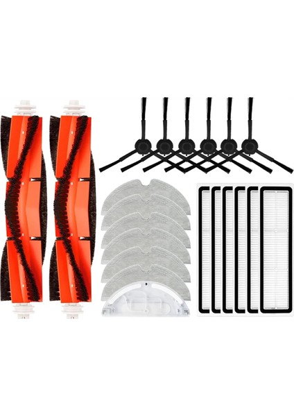 Dream D9/d9 Için Max L10 Pro Trower Robot Lds Vakum Bulucu Yedek Parça Aksesuarları Ana Yan Fırça Hepa Filtre (Yurt Dışından)