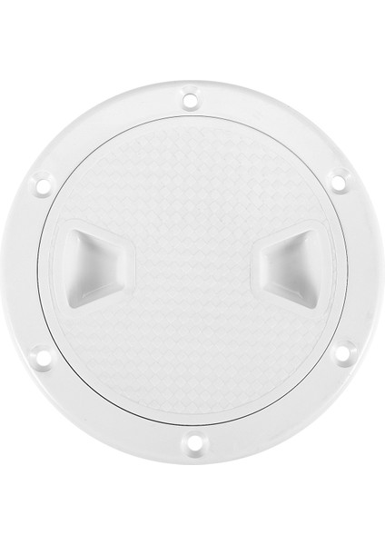 Rv Deniz Tekne Kayaks-4ınch Beyaz Için Ayrılabilir Kapaklı Dairesel Kaymaz Muayene Kapağı-Tekne Ambarı Güverte Plakası (Yurt Dışından)