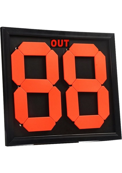 Futbol Futbol Müsabaka Uygulaması Için Oyuncu Değiştirme Kartı Panosu Çift Taraflı Ekran 2 Haneli Değiştirme Kartı (Yurt Dışından) modelleri