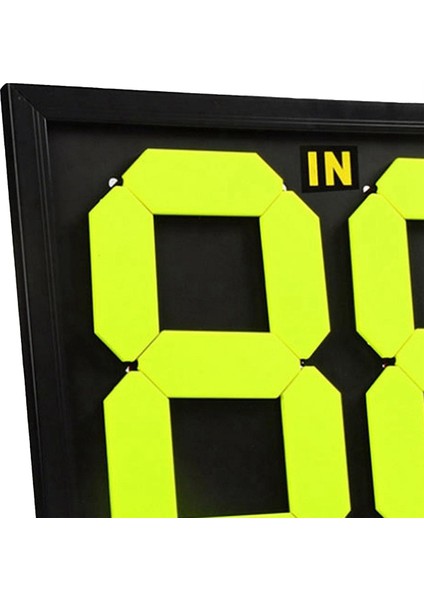 Futbol Futbol Müsabaka Uygulaması Için Oyuncu Değiştirme Kartı Panosu Çift Taraflı Ekran 2 Haneli Değiştirme Kartı (Yurt Dışından) fırsatları