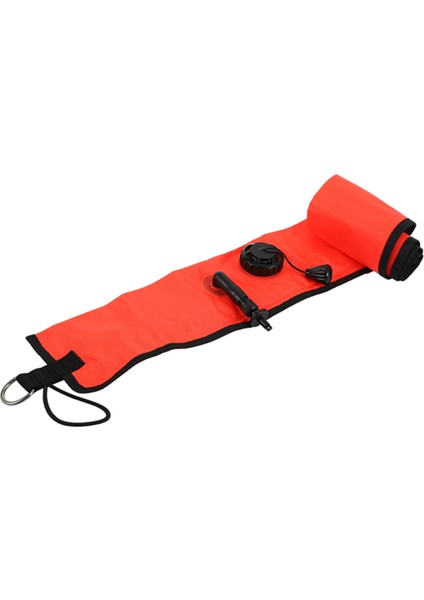 1m Tüplü Dalış Şişme Smb Yüzey Sinyal Işaretleyici Şamandıra Görünürlük Şamandıra Sinyal Tüpü Sosis, Kırmızı (Yurt Dışından) indirimleri