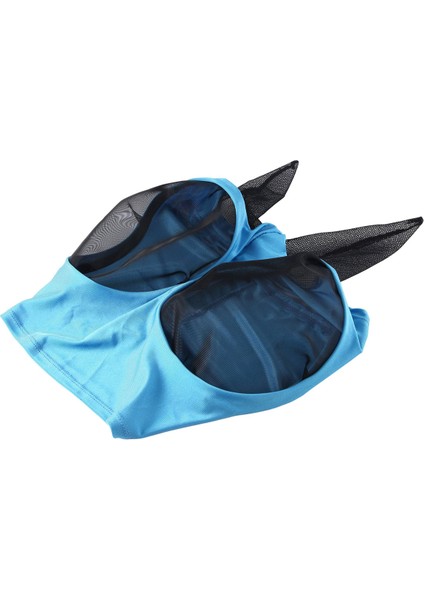 Uv Korumalı, Esnek, Nefes Alabilen Mavi Ciltte Yumuşak At Sineği Maskesi (Yurt Dışından) fiyatları