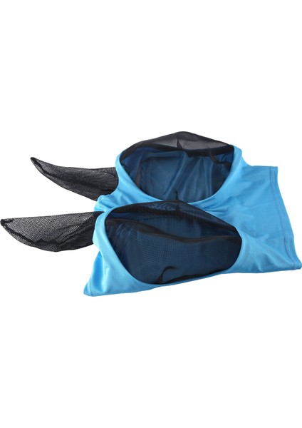 Uv Korumalı, Esnek, Nefes Alabilen Mavi Ciltte Yumuşak At Sineği Maskesi (Yurt Dışından) modelleri