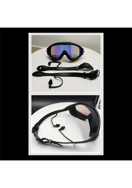 Yüzme Gözlüğü Buğu Önleyici Uv Korumalı Sızıntı Yok Geniş Görüşlü Havuz Gözlüğü Yetişkin Erkekler Kadınlar Genç 15 Yaş Üstü Gençler Için Mavi (Yurt Dışından) fiyatları