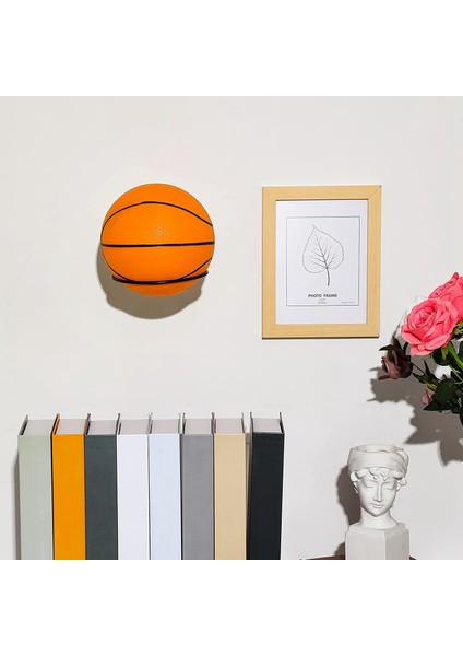 6 Paket Duvara Montaj Topu Ekran Topu Depolama Topu Raf Topu Tutucu Basketbol Futbol Voleybol Futbol (Yurt Dışından) indirimleri