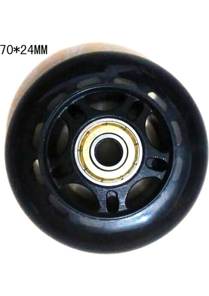 4 Adet Tekerlekli Paten Kauçuk Tekerlekler Anti-Skid Dilsiz Aşınmaya Dayanıklı Tekerlekli Paten Paten Aksesuarları (Yurt Dışından) indirimleri