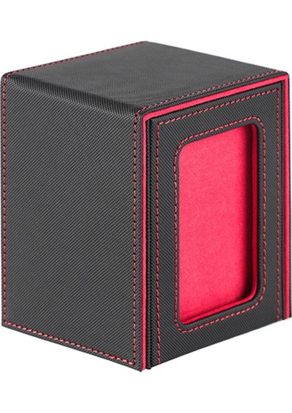 Kart Saklama Kutusu, Kart Deste Kutusu, Ekran Pencereli Kart Deste Kutusu Kırmızı (Yurt Dışından) indirimleri