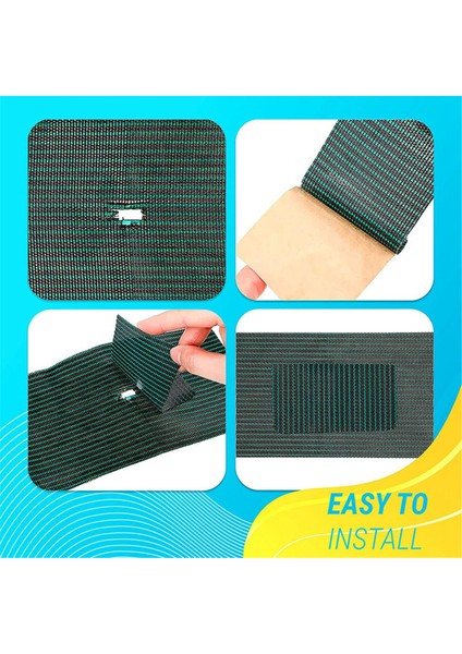 Adet Havuz Yama Onarım Kiti, Havuz Örtüsü Yama 12 x 8 Inç Kendinden Yapışkanlı, Yüzme Havuzu Yama Onarım Kiti (Yurt Dışından) fırsatları