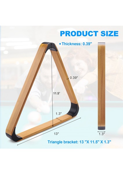 Ahşap Bilardo Topu Rafı Katı Üçgen Raf Havuz Topu Rafları Üçgen Bilardo Topu Rafları Bilardo Üçgen Rafı (Yurt Dışından) modelleri