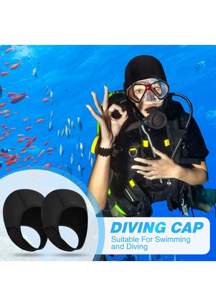 Wetsuit Hood Cap Tüplü Dalış Kap Çene Askıları ile Sörf 2.5mm Dalış Kap Erkekler Kadınlar Için Yelkenli Su Sporları (Yurt Dışından) modelleri