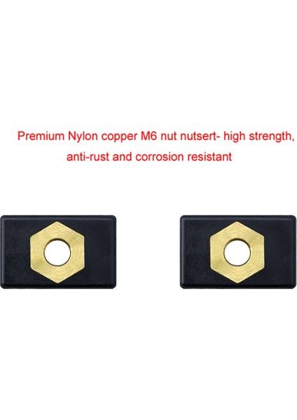 6 Adet M6 Bakır Sürgülü Somun Yan Montaj Slayt Parça Ray Olta Direk Tutucu Montaj Tabanı Kayık Tekne Kano (Yurt Dışından) modelleri