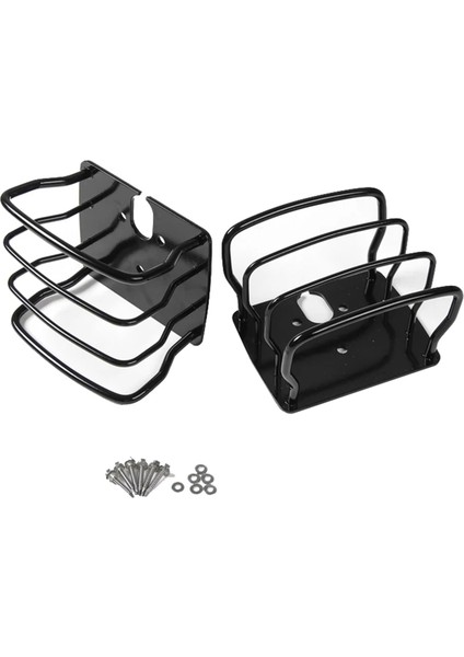 Araba Dış Aksesuarlar Kuyruk Işık Koruyucu Kuyruk Işık Kapağı Jeep Wrangler Tj Yj 1997-2006 (Yurt Dışından)