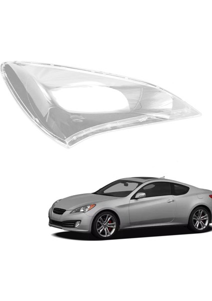 Hyundai Rohens Coupe 2009 Için 2010 Sağ Far Kabuk Lambası Gölgesi Şeffaf Lens Kapak Far Kapağı (Yurt Dışından) modelleri