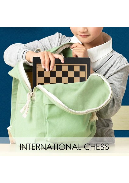 Mini Manyetik Satranç Takımı Cüzdan Görünüm Taşınabilir Katlanır Satranç Tahtası Masa Oyunları Parti Hediyesi Uluslararası Satranç (Yurt Dışından) fiyatları