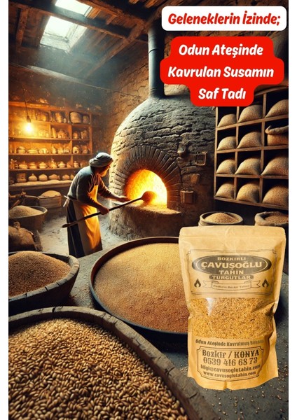 Susam 250g Odun Ateşinde Kavrulmuş Altın Sarısı Çıtır Doku Türkiye Malı fırsatları