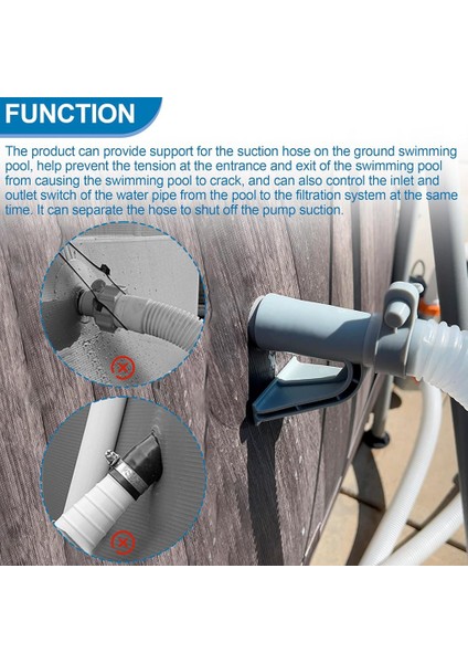 637R 12363 Boru Tutucu ve Hava Jet Vanası, Intex C1000 Krystal Clear Yedek Hava Jet Vanası Girişi ile Uyumlu (Yurt Dışından) fırsatları