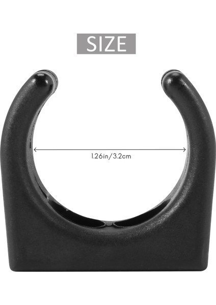 2 Adet Naylon Merdiven Klipsi Tekne Kanca Klipsi Boyutu 1-1/4 Inç Çap Set Başına Uv Deniz Aksesuarları Yat Tekne, Siyah (Yurt Dışından) fırsatları
