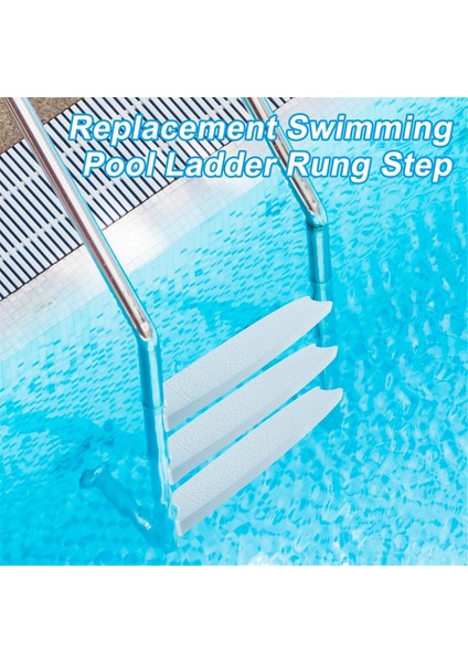 3 Adet Evrensel Yüzme Havuzu Merdiven Basamakları, Yüzme Havuzu Yedek Merdiven Basamakları, Paslanmaz Çelik Cıvatalarla (Yurt Dışından) indirimleri