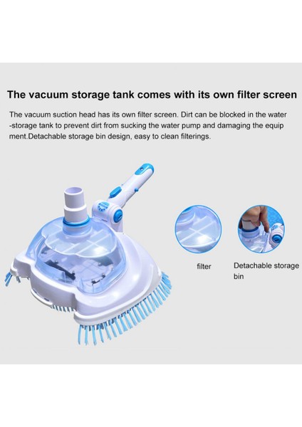 Ayarlanabilir Açı Yüzme Havuzu Emme Elektrikli Süpürge Kafası Gölet Temizleme Aracı (Yurt Dışından) modelleri