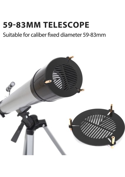 Teleskop Astronomi Odaklama Maskesi Kalibre Sabit Çap 59-83MM Monoküler (Yurt Dışından) fırsatları