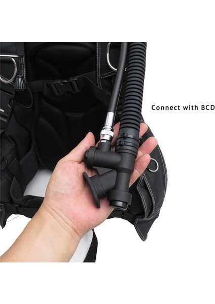 Tüplü Dalış Bcd Düşük Basınç Hortumu Tüplü Dalış Regülatörü 1. Kademe Ölçer Solunum Regülatörü, 55CM-22INCH (Yurt Dışından) fırsatları