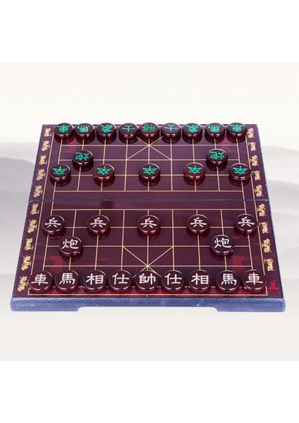 Taşınabilir Çin Satrancı (Xiangqi) Manyetik Seyahat Masa Oyunu Seti Geleneksel Xiangqi Klasik Eğitici Strateji Oyunları (Yurt Dışından) fırsatları