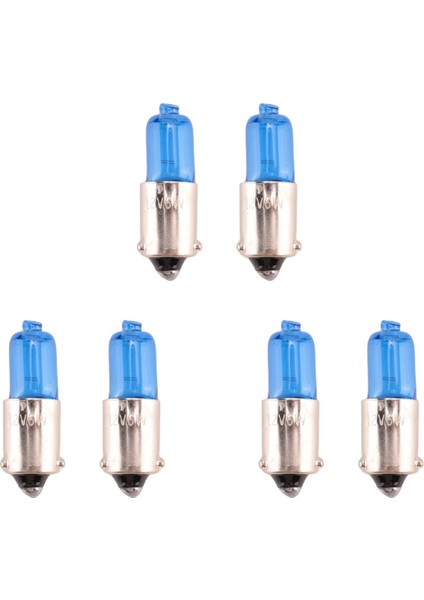 6x H6W BAX9S 6W Beyaz Xenon Araba Yan Işaretçisi Park Lambası 12V 5000K (Yurt Dışından)