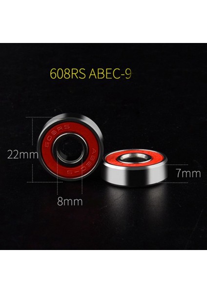 4 Adet 70X51MM Sörf Kaykay Tekerlekleri Longboard Düşük Gürültü Aşınmaya Dayanıklı Yol Saha Pateni Aracı ve Contalar (Siyah) (Yurt Dışından) fırsatları