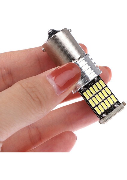 20X 1156LED Canbus 15 Smd BA15S P21W Yüksek Güç Beyaz 6000K Araba Fren Kuyruk Işığı (Yurt Dışından) indirimleri