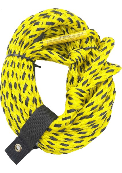 60FT Tekne Çekme Halatları Ağır Hizmet Su Kayağı Halatı Çekilebilir Tüpler Için 1-3 Kişi, Kneeboard Için Çekme Halatı (Yurt Dışından) indirimleri