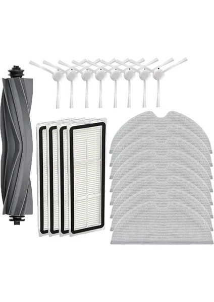 Dreame Bot D10S / D10S Pro Robot Vakum Süpürge Silindir Ana Yan Fırça Hepa Filtre Mop Pad Aksesuarları (Yurt Dışından)