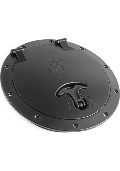 6 Inç Güverte Plakası Kiti Kayık Güverte Kapağı Saklama Çantası ile Kayık Tekne Balıkçılık Arma Siyah (Yurt Dışından) fırsatları