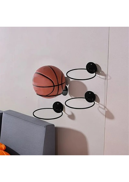 4 Adet Demir Basketbol Futbol Voleybol Depolama Rafı Ev Duvara Monte Top Rafı Duvar Depolama Rafı (Yurt Dışından) modelleri