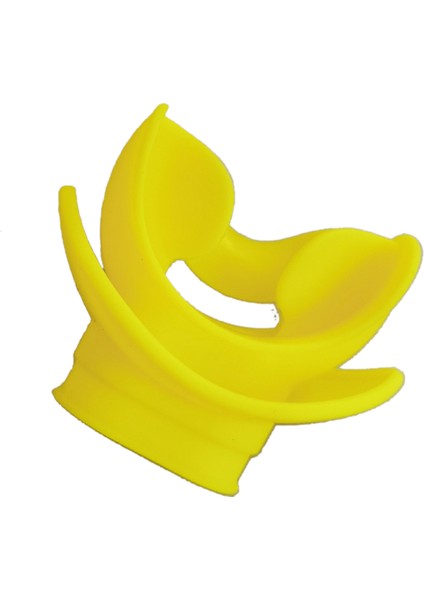 Kalıplanabilir Silikon Dalış Bite Ağızlık Regülatörü Scuba Bite Dalış Ekipmanları Su Şnorkel Vana Solunum Sarı (Yurt Dışından)