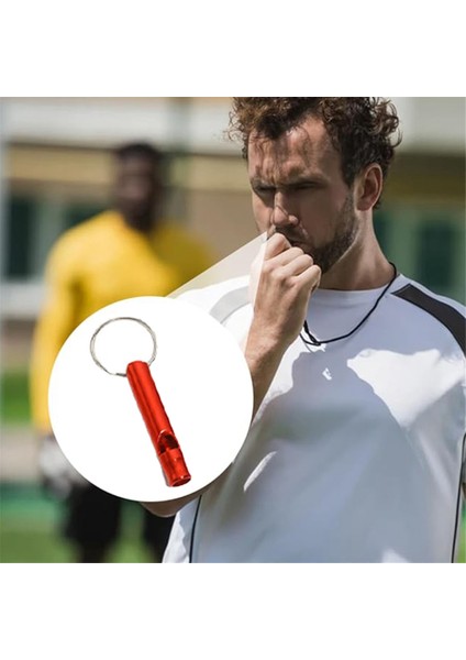 Alüminyum Acil Durum Düdüğü Taşınabilir Güvenlik Eğitim Düdüğü Anahtarlıklı, Çok Renkli (Yurt Dışından) indirimleri