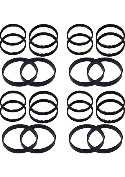 24PCS Yedek Vakum Kemeri Bissell Proweat 2x Revolution Pet Pro Temizleyici Modelleri 1986,1964,2007,2007P (Yurt Dışından)