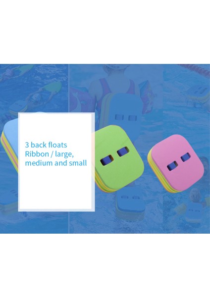 Yüzme Sırt Tahtası, Ayarlanabilir 4 Katmanlı Yüzme Kayışları ile Çocuklar ve Küçük Çocuklar Için Yüzme Emniyetli Yüzme Şamandıra Tahtası 1 (Yurt Dışından) indirimleri