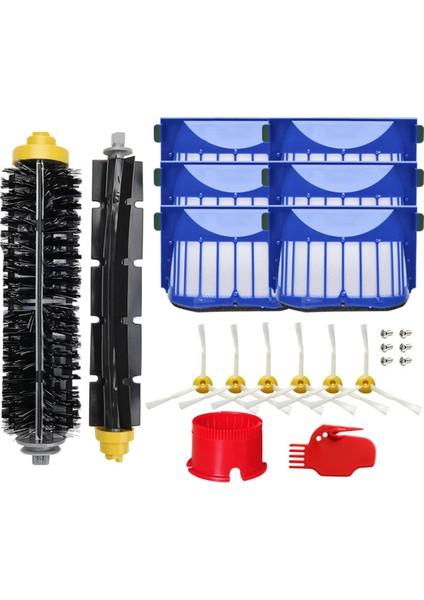 Irobot Roomba 600 Serisi 692 690 680 Ana Yan Fırça Filtresi Için (Yurt Dışından)