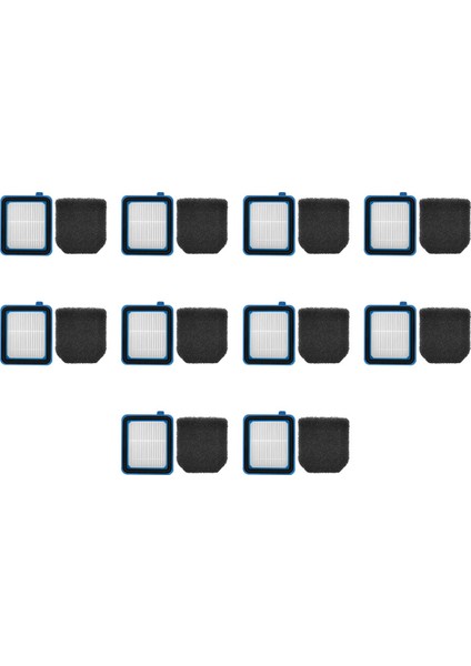 Electrolux Q6 Q7 Q8 WQ61/WQ81 Vakum Süpürge Yedek Parçaları Için 10X Değiştirilmiş Hepa Filtresi (Yurt Dışından)