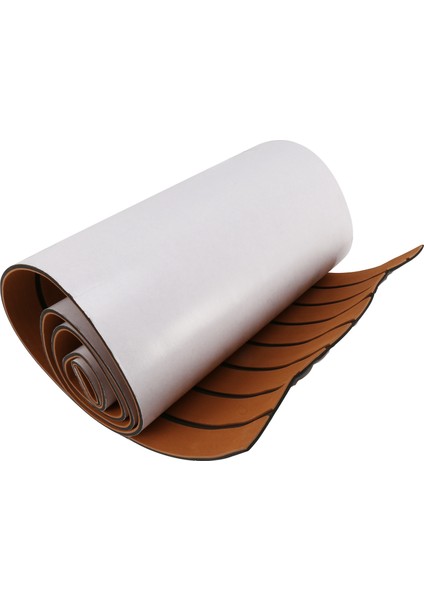 Köpük Tik Zemin Kaplaması Eva Köpük Deniz Döşeme Sahte Tekne Zemin Kaplaması Levha Aksesuarları Deniz Kahverengi Siyah 450X2400X6MM (Yurt Dışından)