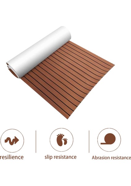 Köpük Tik Zemin Kaplaması Eva Köpük Deniz Döşeme Sahte Tekne Zemin Kaplaması Levha Aksesuarları Deniz Kahverengi Siyah 450X2400X6MM (Yurt Dışından) modelleri