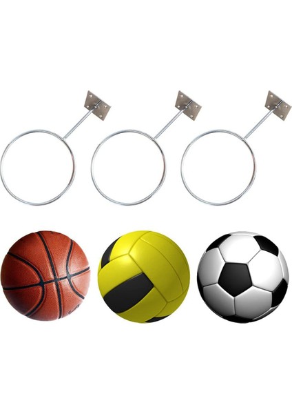 Sağlık Topu, Basketbol, Voleybol, Futbol Depolama Rafı Için 4 Adet Duvara Monte Spor Topu Tutucu Ekran (Yurt Dışından) indirimleri