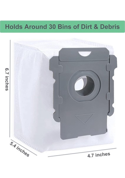 Irobot Oraya Için Uygulabilir Oda Bağlantı Bağışımıyor I7 I7+, J7 J7+, I8 I8+, I3 I3+Otomatik Kir Bertaraf Torbaları (Yurt Dışından) fiyatları