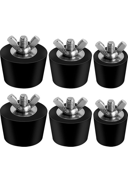 Yüzme Havuzu Delikleri Için 6 Paket 3 Boyutlu Havuz Kışlama Fişi, Yer Üstü Havuz Skimmer Için Genişletme Fişleri (Yurt Dışından)