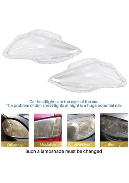 Sağ Kafa Işık Kapağı Far Kabuğu Cam Lens Far Abajur Için For-Bmw 1 Serisi F20 116I 118I 120I 2012-2014 (Yurt Dışından) fırsatları