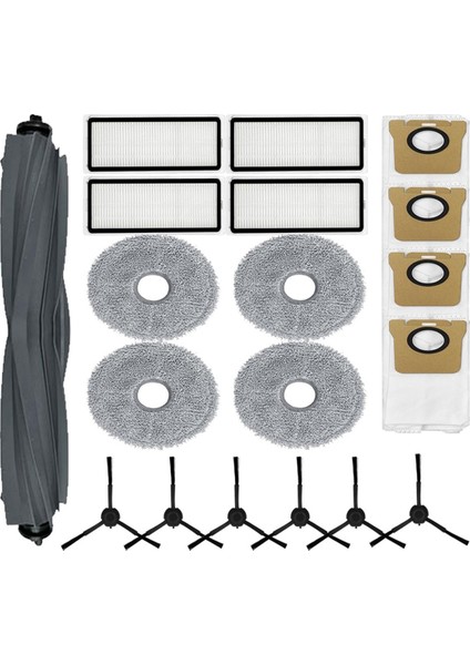 Dream L20 / L30 Ultra Robot Vakum Filtresi Mop Pad Toz Çanta Aksesuarları Için Yedek Yedek Parçalar (Yurt Dışından)