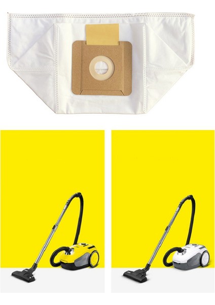 10 Adet Toz Torbaları Çatal-Archer Vc2 / Vc2 (Erp) / Vc2 Premium / Vc2 Premium (Erp) Vakum Süpürge Torbaları 2.863-236.0 (Yurt Dışından) modelleri