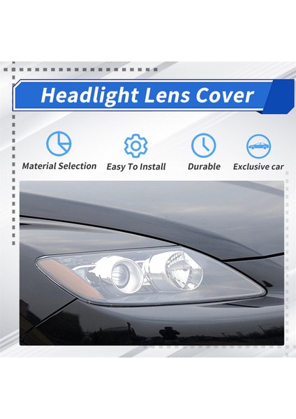 1paır Sol+Mazda Cx-7 Cx 7 2007-2014 Araba Far Lens Kapağı Kafa Işık Light Front Light Shell Kapak (Yurt Dışından) fırsatları