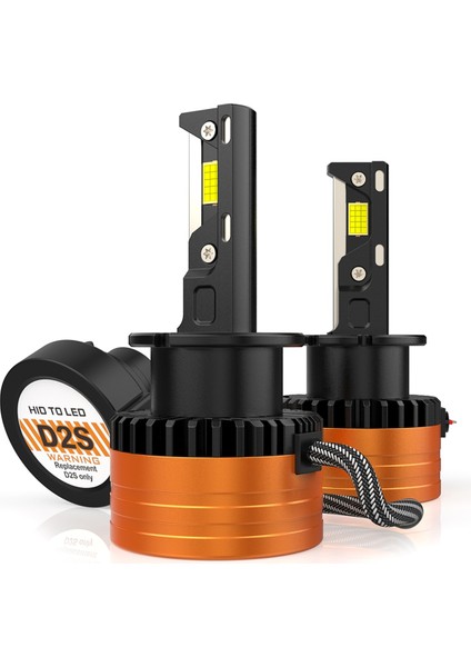 2pcs 110W 3-Copper Tüpler V31 Yeni D Serisi Araba LED Far Ampul 10000LM 6500K D2/D2S (Yurt Dışından) fiyatları