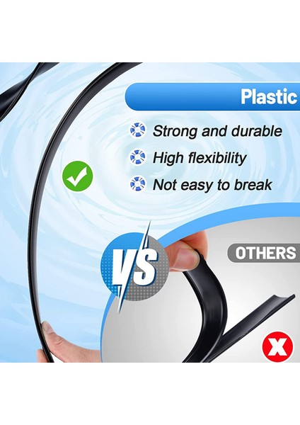 Havuz Gömlekleri Için 45 Adet Başa Çıkma Şeritleri, Yüzme Havuzları Astar Klipsi 27FT Yuvarlak Veya 18 x 33FT Oval Havuz Için Yedek Yama (Yurt Dışından) fırsatları